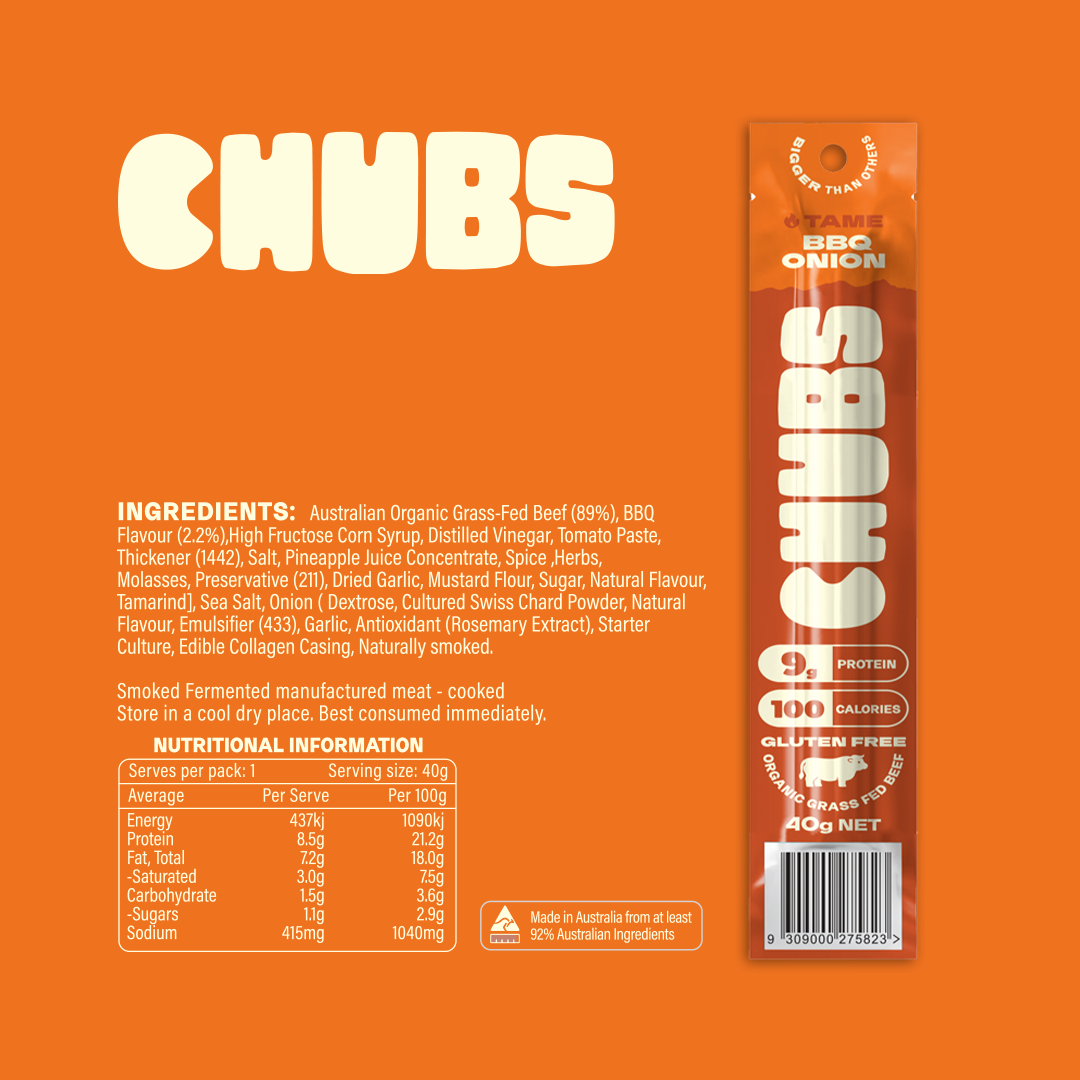 BBQ ONION BEEF STICKS  - 12 PACK