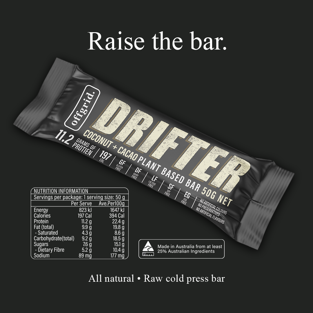 Drifter Protein Bars - 8 Pack