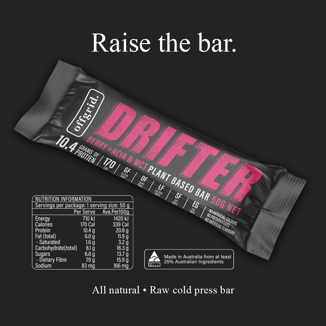Drifter Protein Bars - 8 Pack