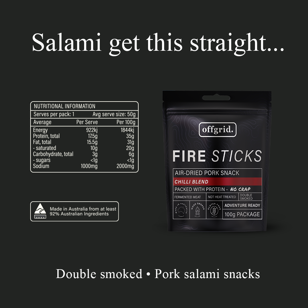 Salami Bites Wood Smoked - Chilli