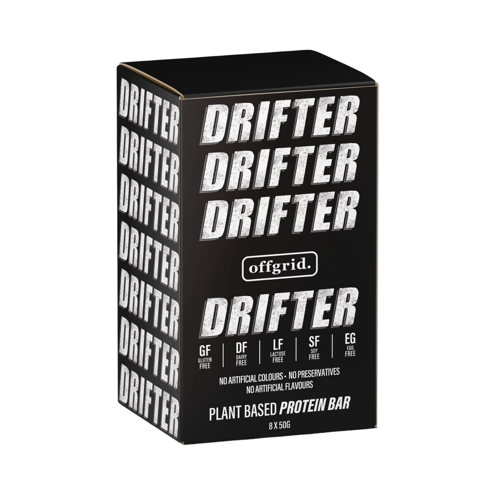 Drifter plant based protein bars - Box