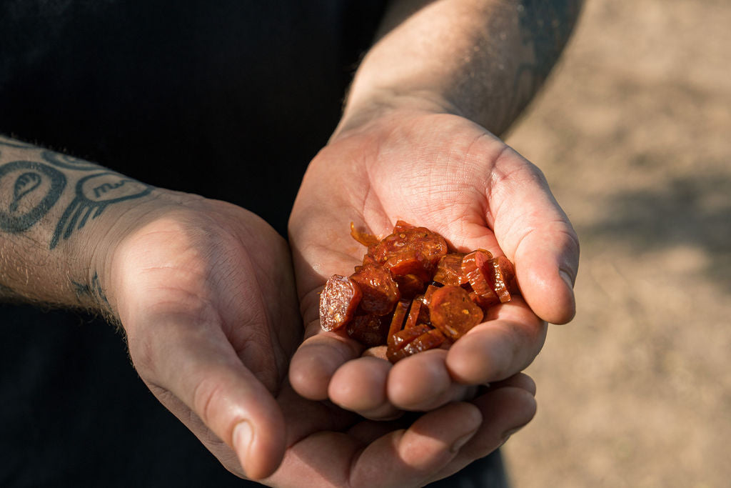 Offgrid wood smoked salami snack original flavour