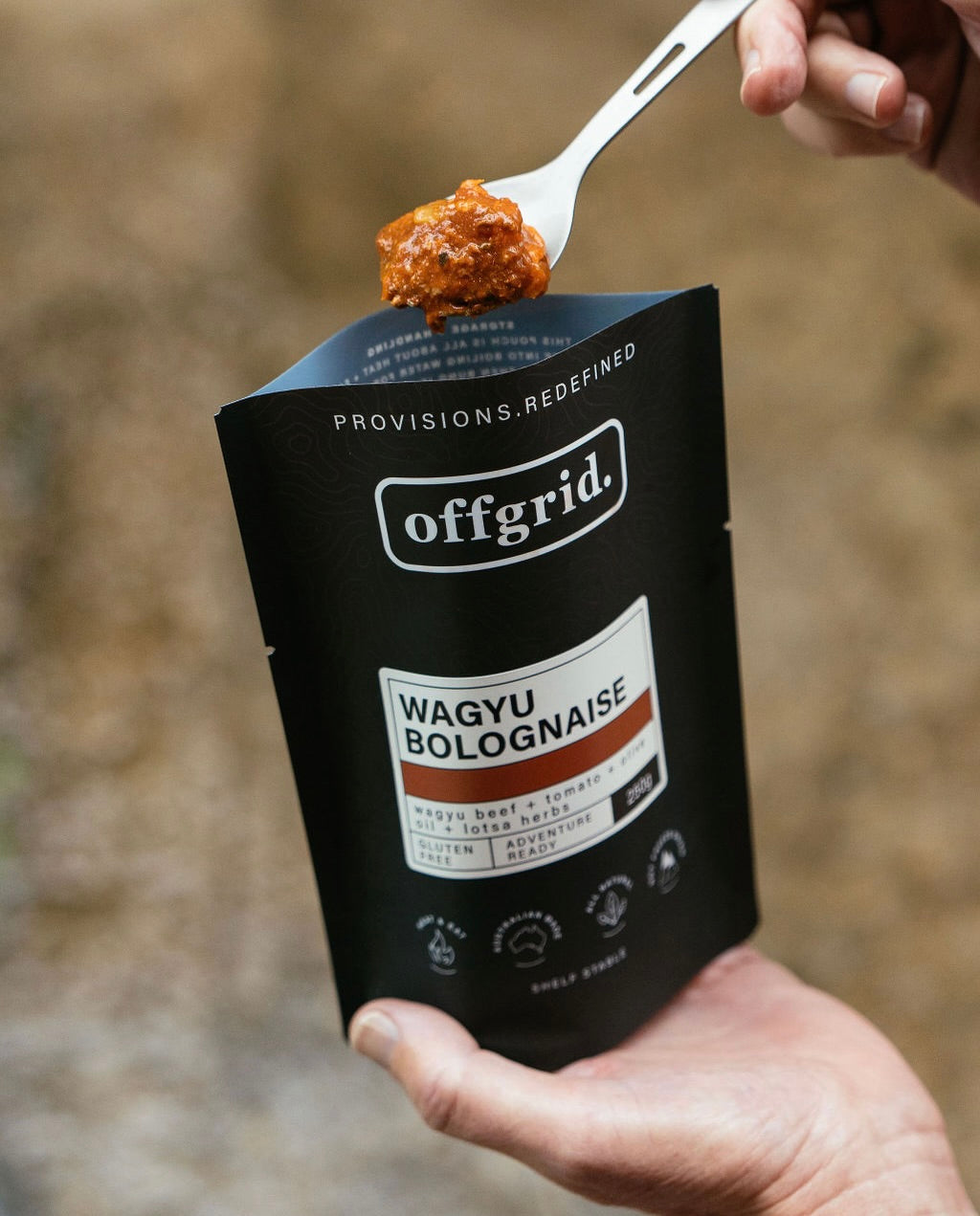 Offgrid wagyu bolognaise heat & eat meal - 250gr