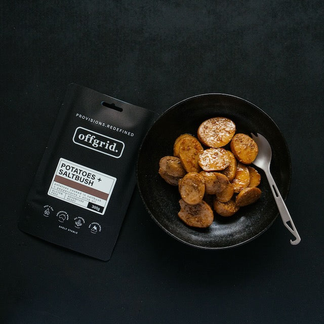 Offgrid potatoes & saltbush heat & eat meal - 300gr