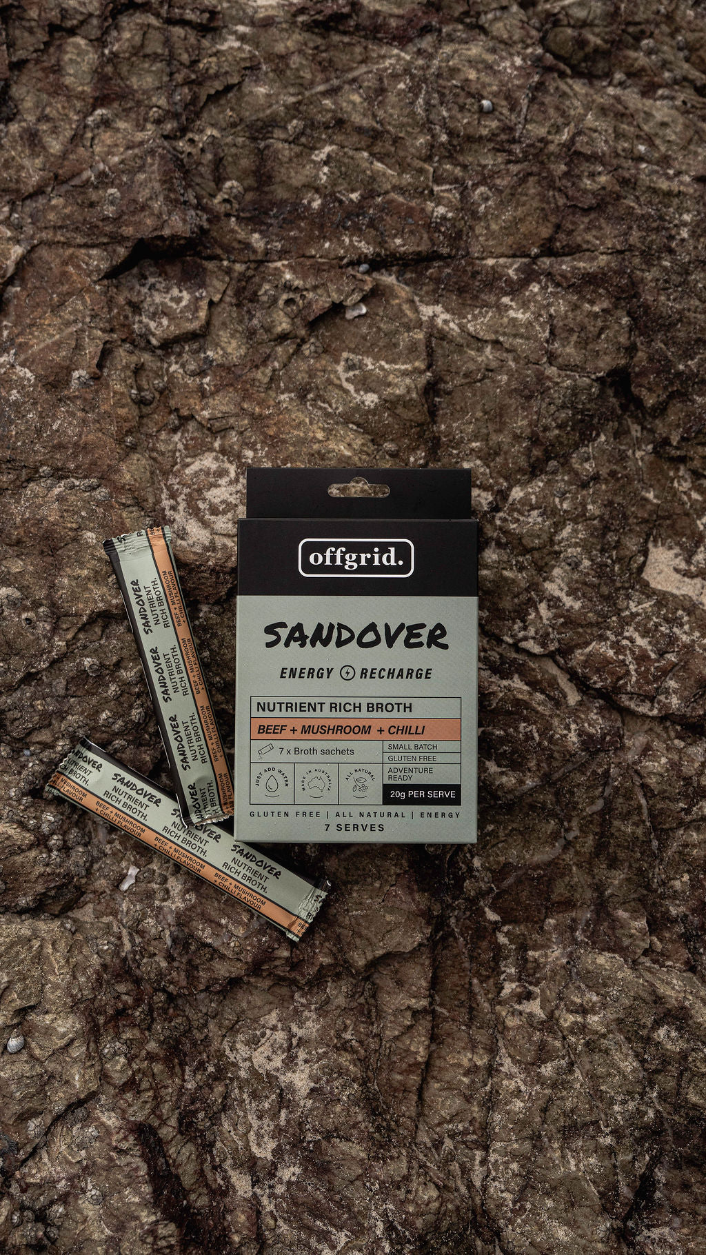 Offgrid sandover - nutrient rich broth