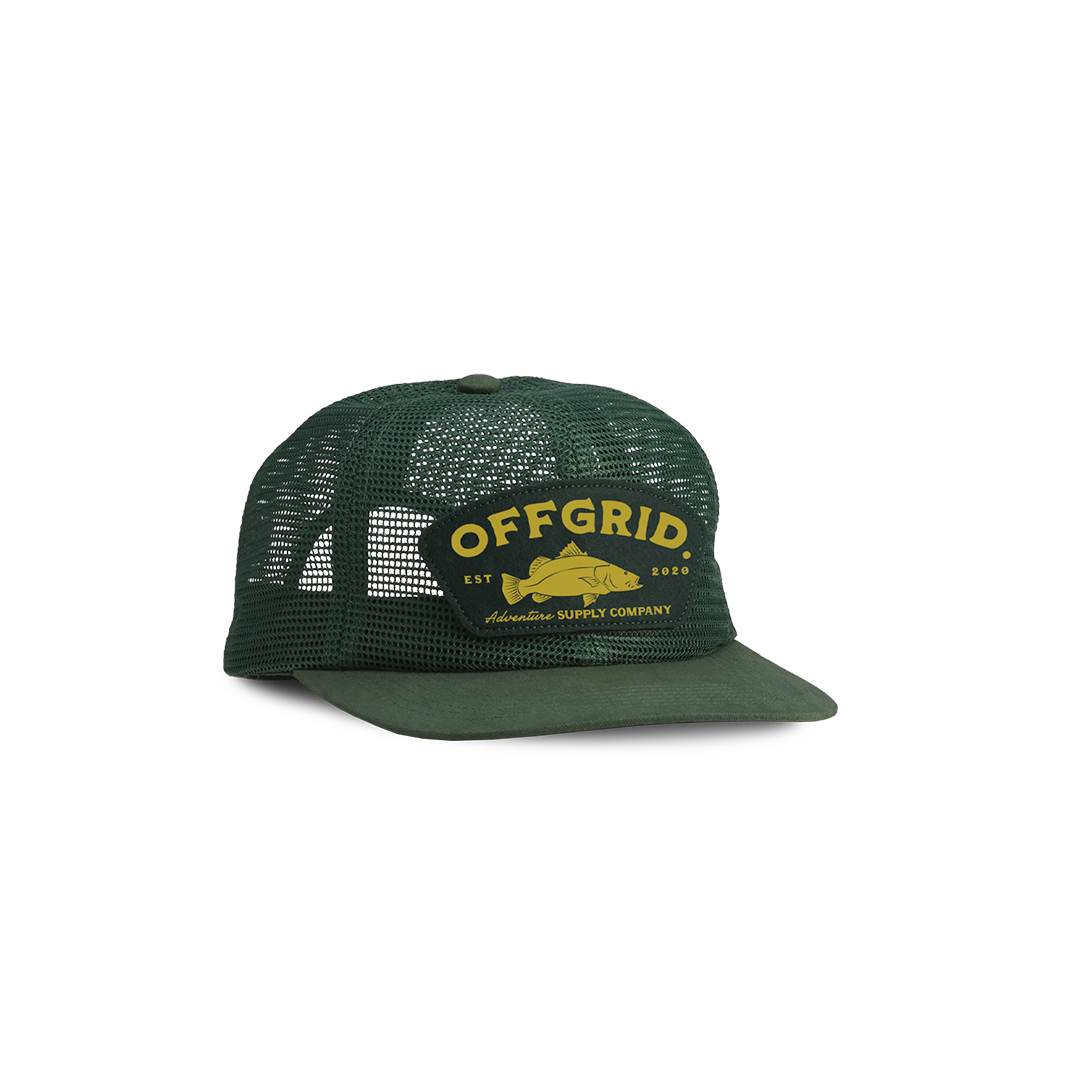 Felt Badge Green Cap