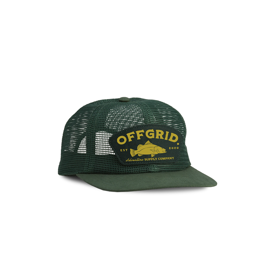 Felt Badge Green Cap