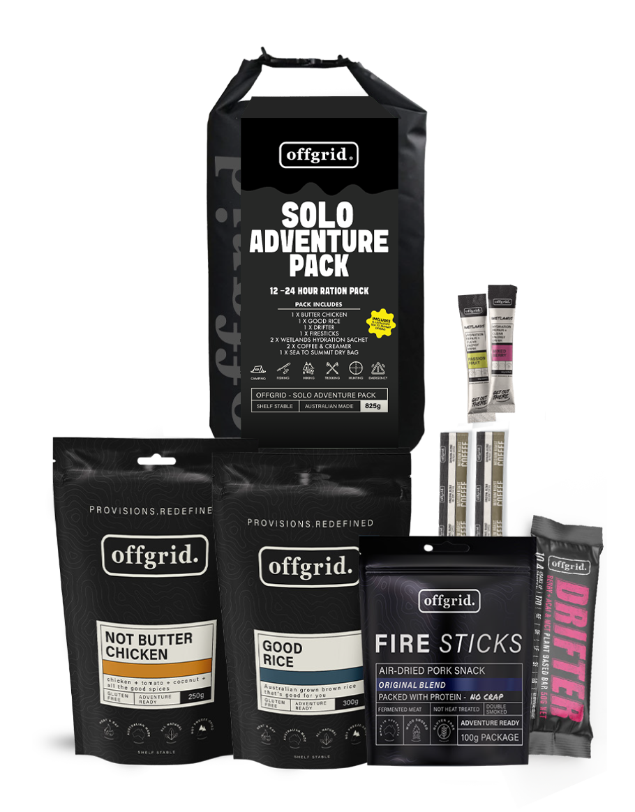 ULTIMATE SOLO ADVENTURE PACK + STS 5LTR DRY BAG