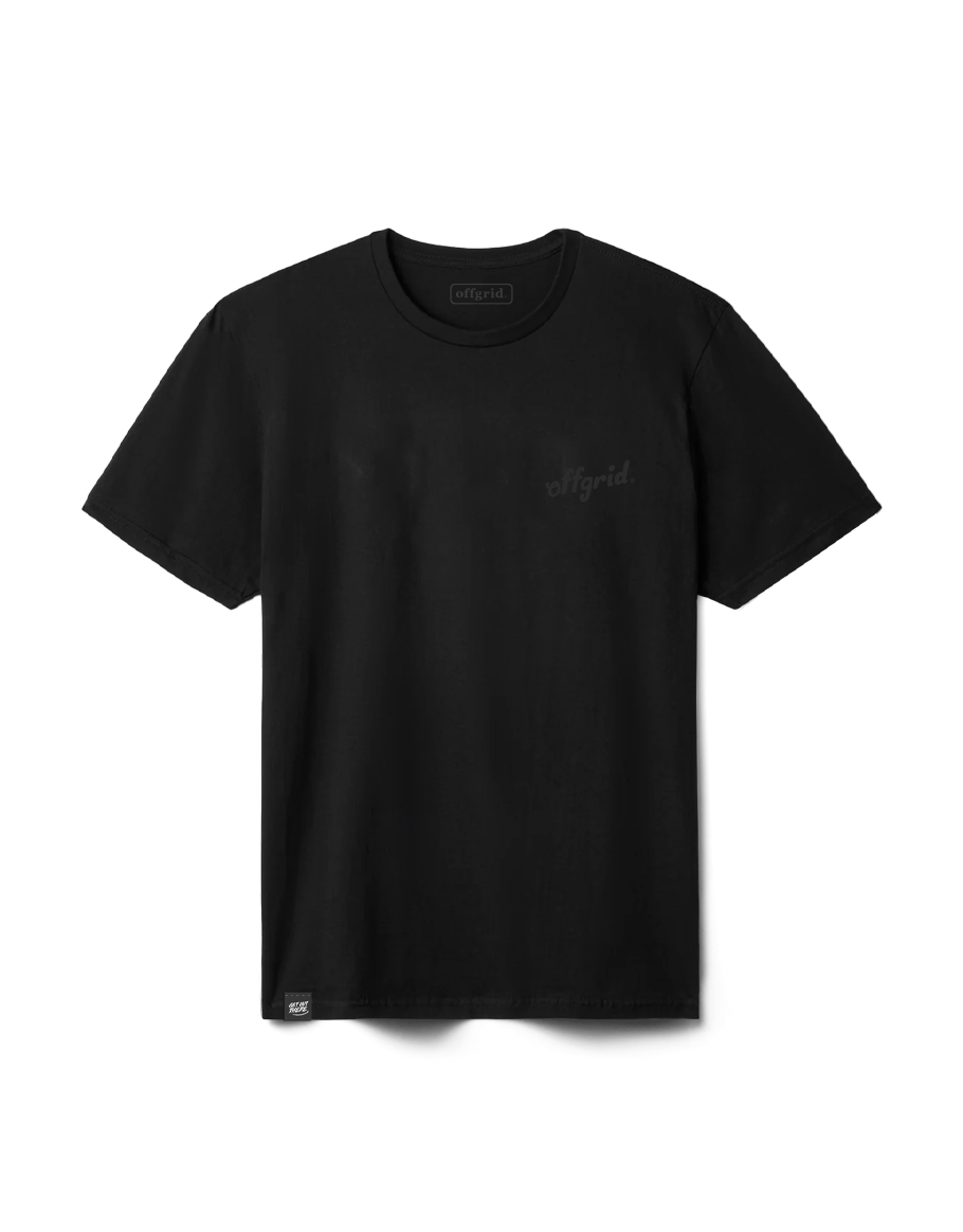 Offgrid Vintage Black Logo T-shirt