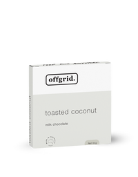 Offgrid toasted coconut - Milk - 65gr