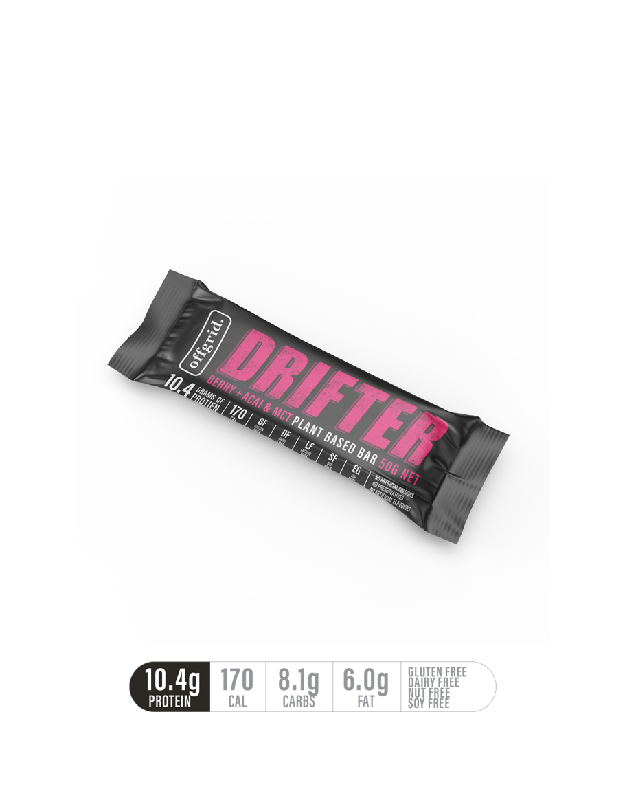 Drifter plant based protein bars