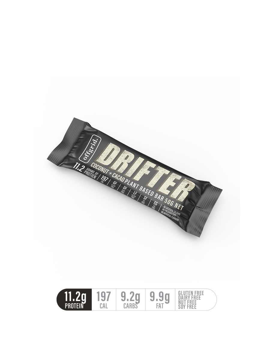 Drifter plant based protein bars