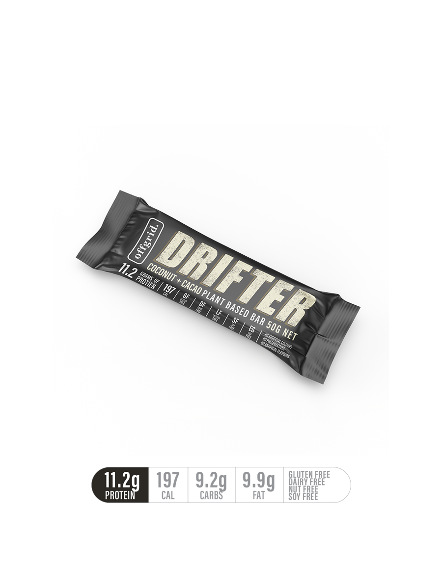 Drifter plant based protein bars