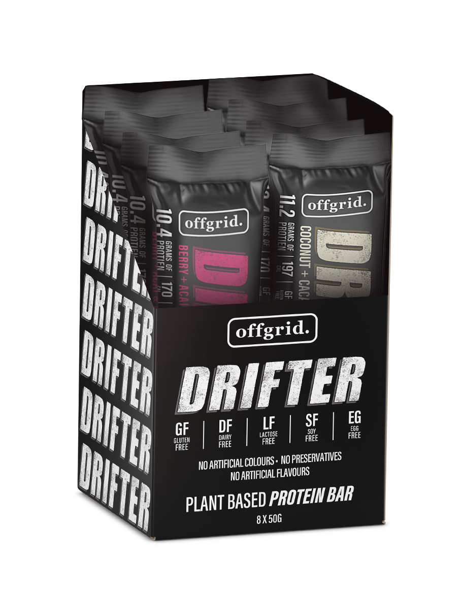 Drifter plant based protein bars - Box