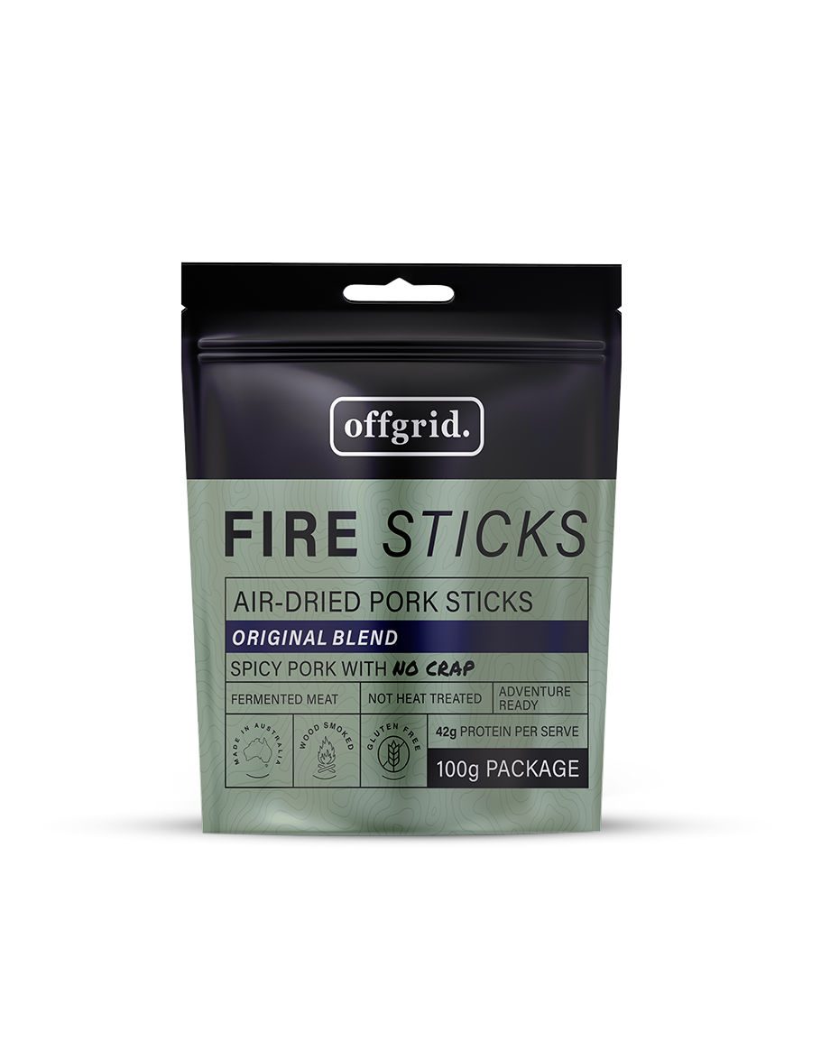 Offgrid wood smoked firesticks original