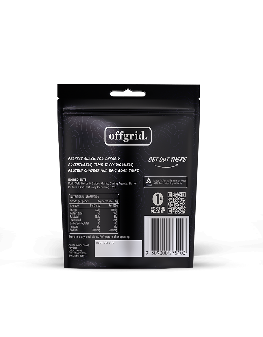 Offgrid wood smoked firesticks original