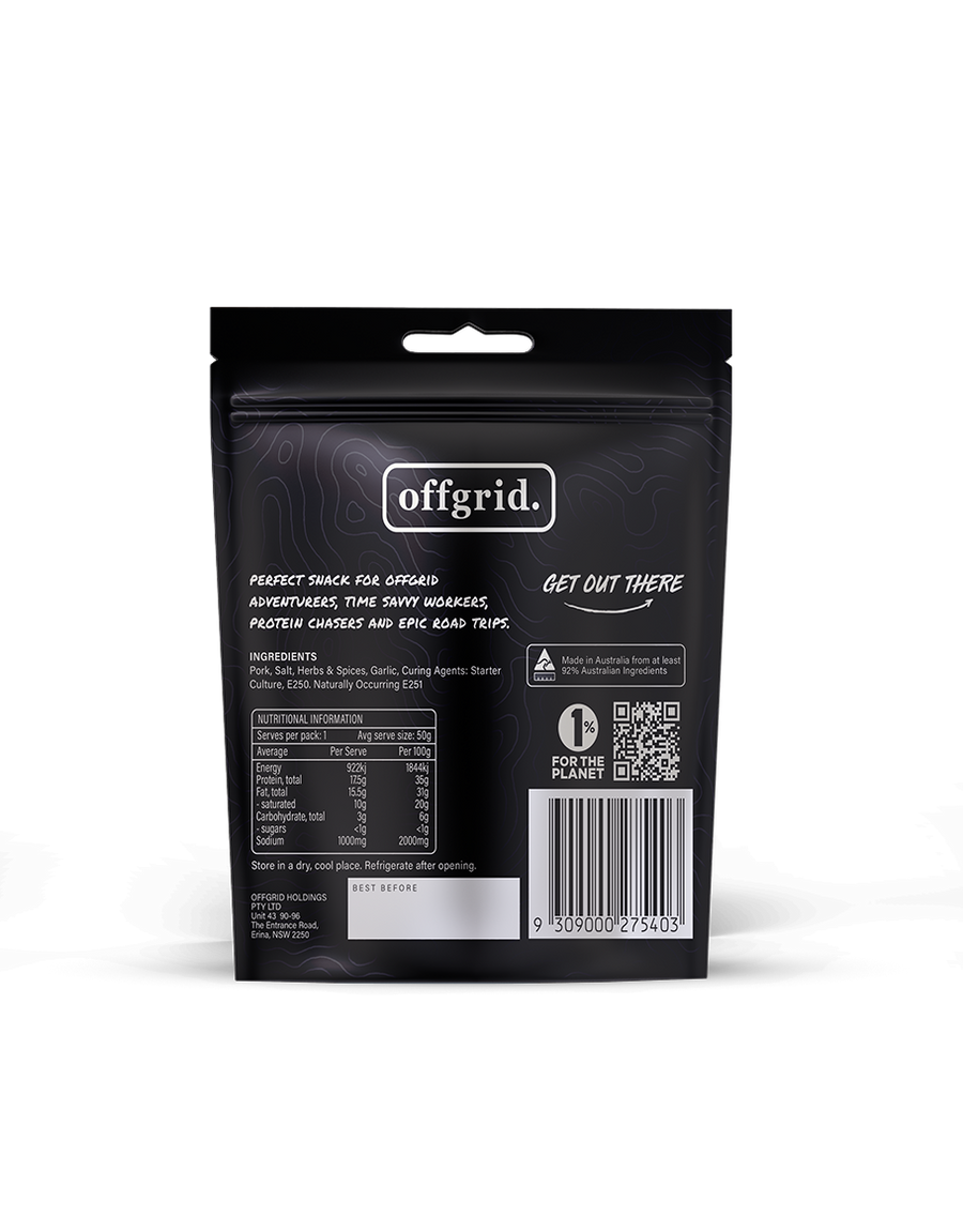 Offgrid wood smoked firesticks original