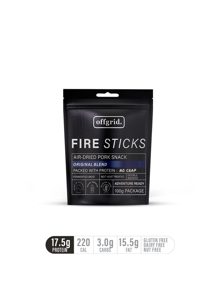 Offgrid wood smoked firesticks original
