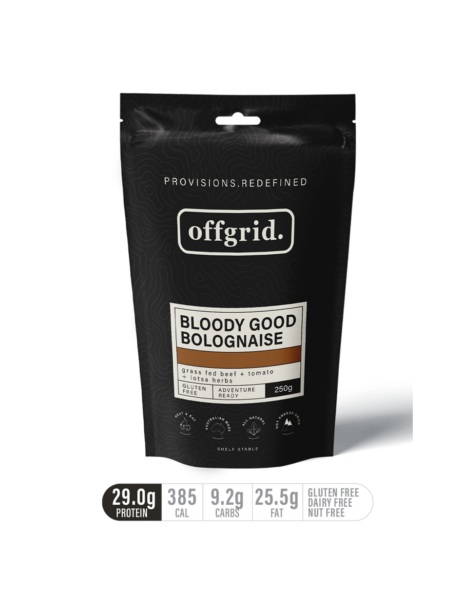 Offgrid wagyu bolognaise heat & eat meal - 250gr