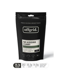 Offgrid no kidding curry heat & eat meal - 250gr