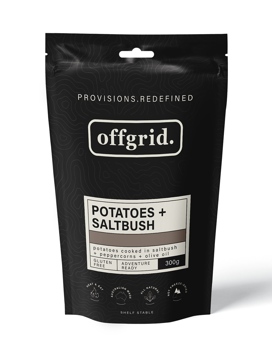 Offgrid potatoes & saltbush heat & eat meal - 300gr