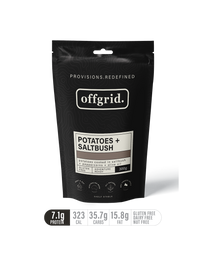 Offgrid potatoes & saltbush heat & eat meal - 300gr