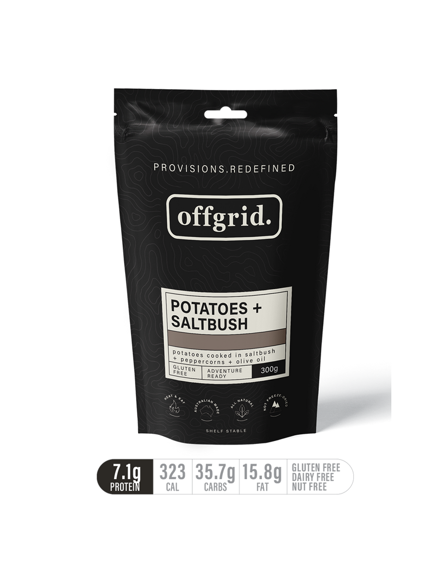 Offgrid potatoes & saltbush heat & eat meal - 300gr