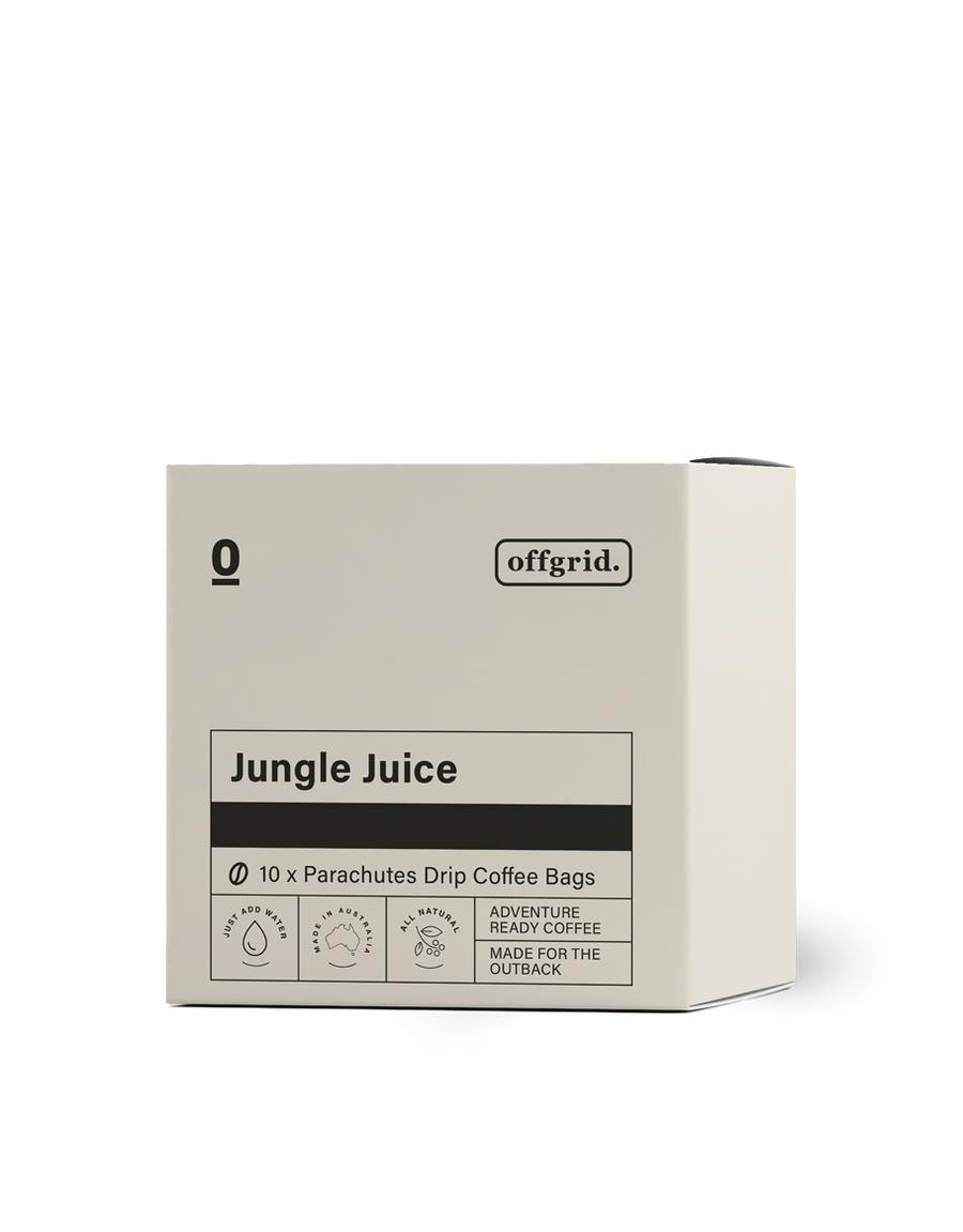 Offgrid jungle juice coffee parachutes - 10 sachet pack