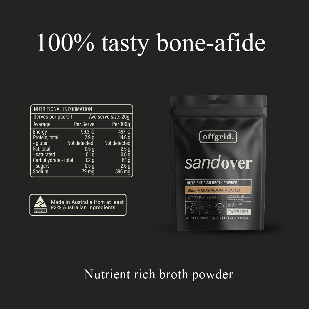 Beef & Mushroom Broth Powder