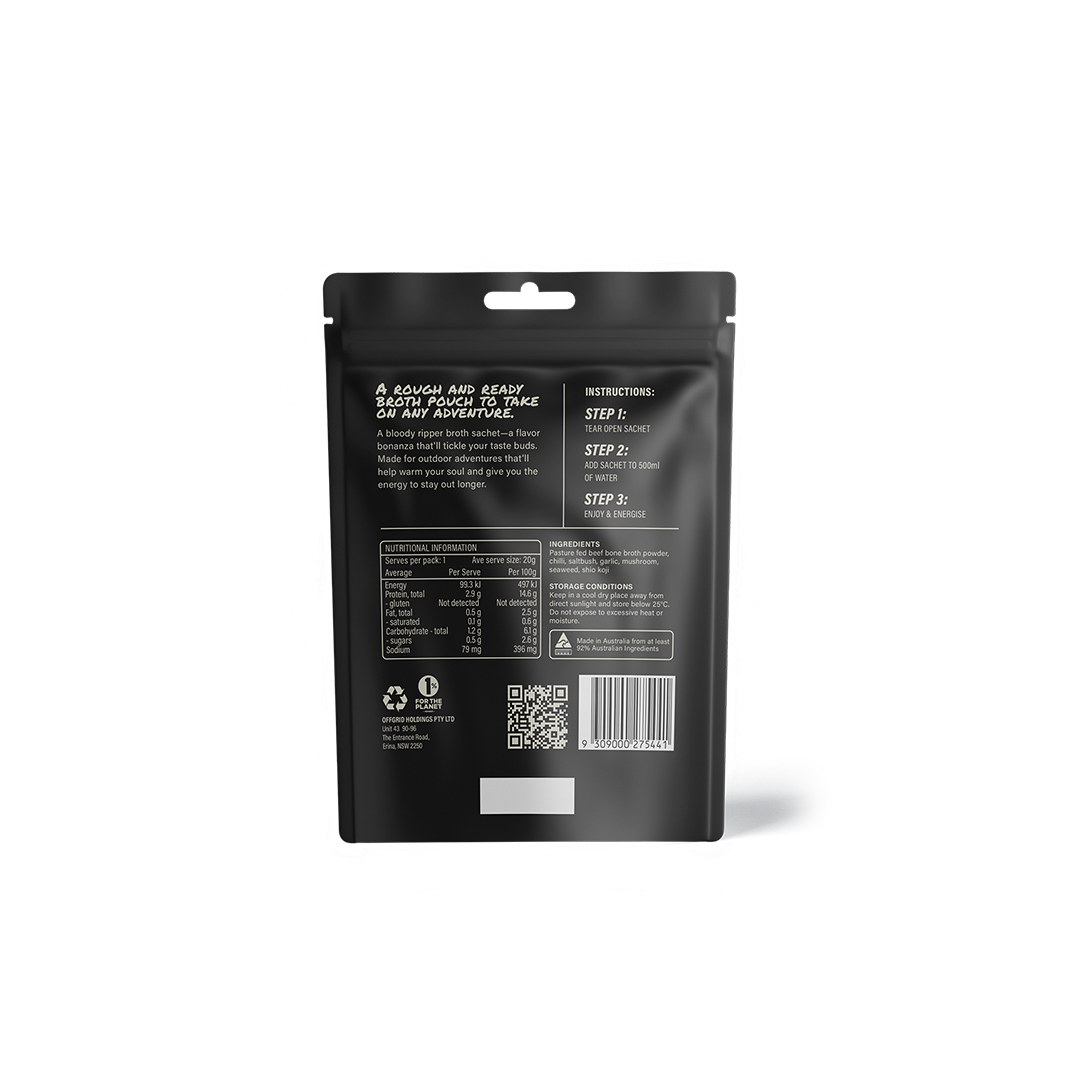 Beef & Mushroom Broth Powder