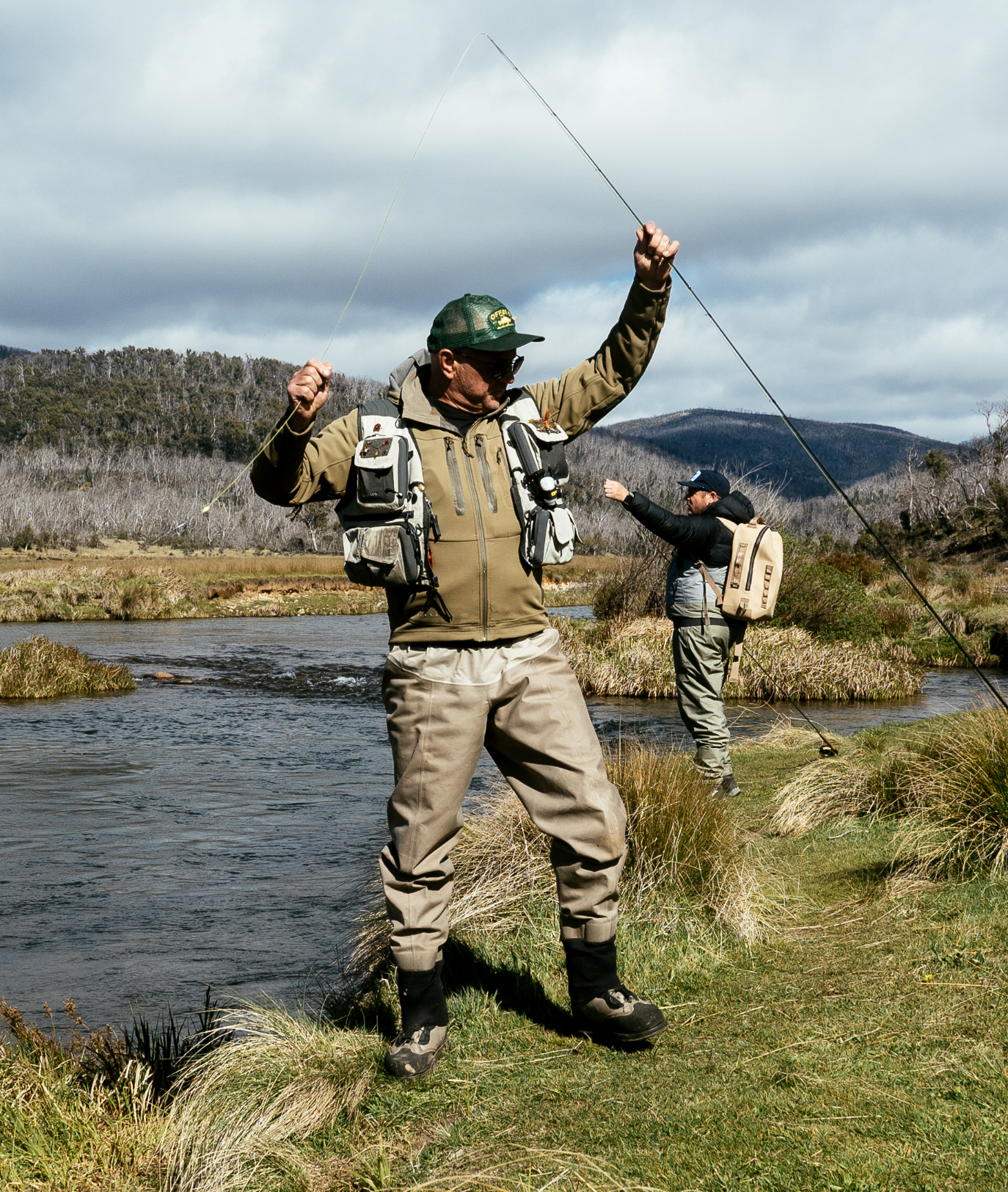 Felt Badge Green Cap