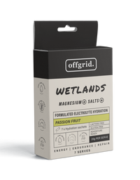 wetlands - formulated hydration drink passionfruit flavour