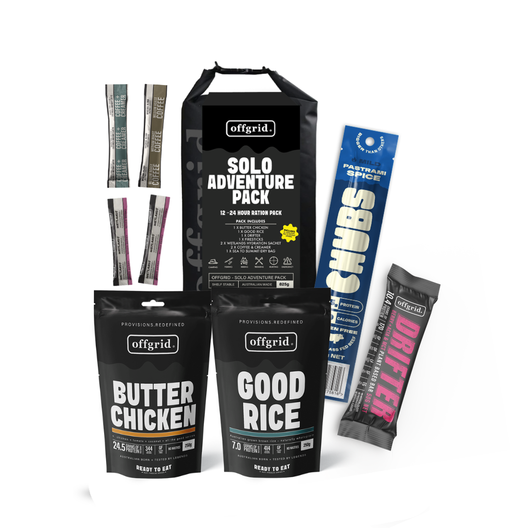Ultimate Solo Adventure Pack + Sts 5ltr Dry Bag
