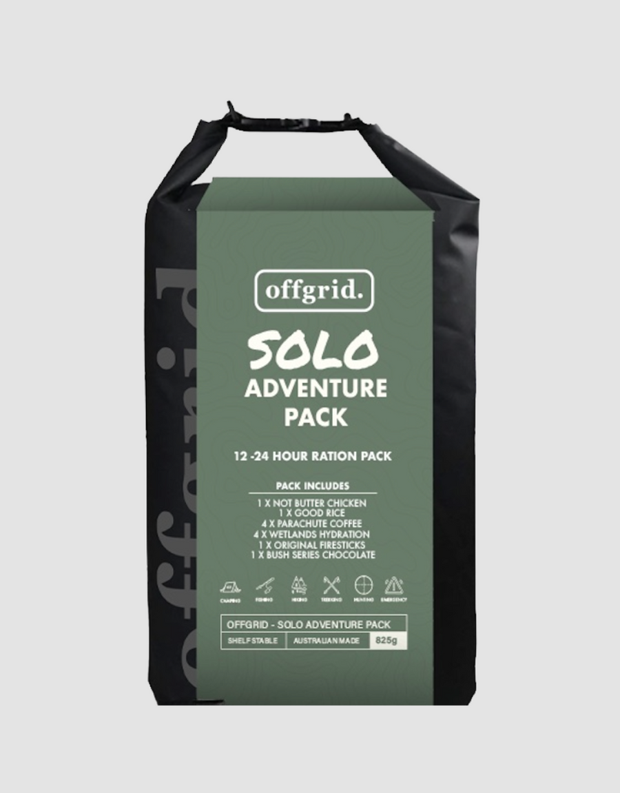 Ultimate Solo Adventure Pack + Sea to Summit 5ltr Dry Bag