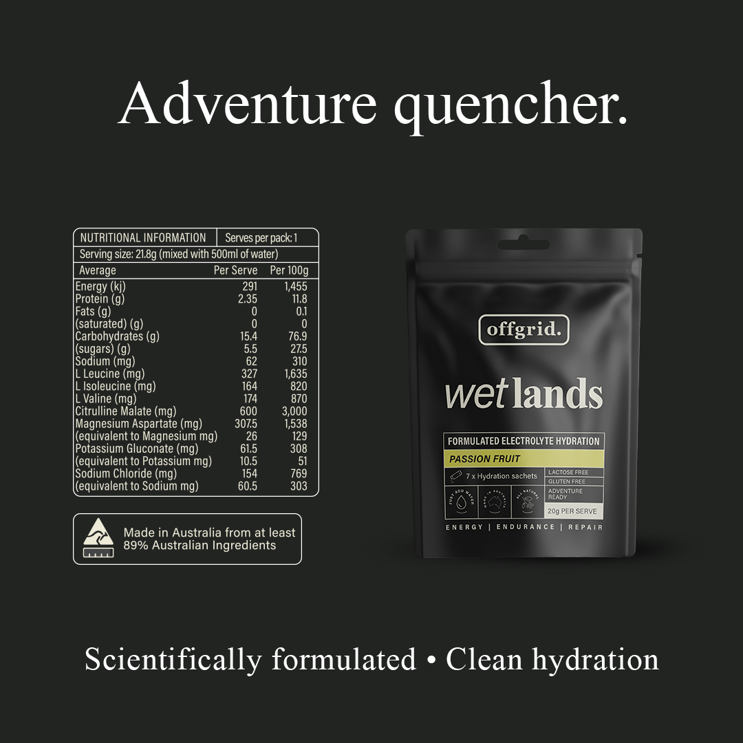 Electrolyte Hydration Drink - Passionfruit Flavour